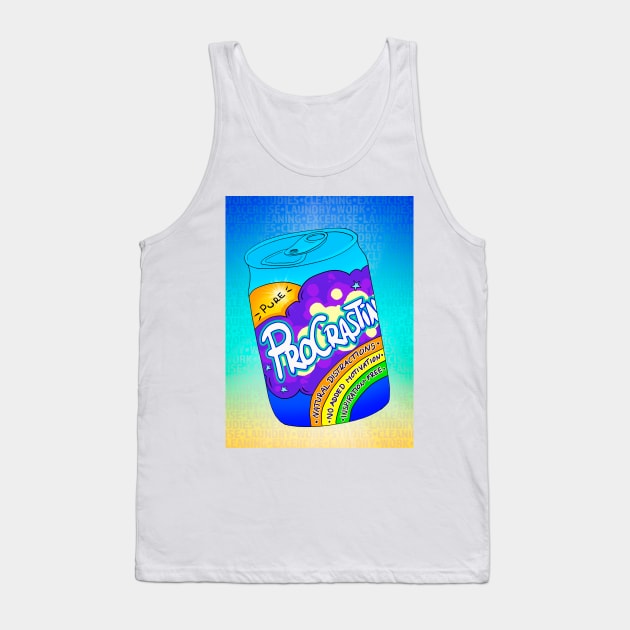 Pure procrastination Tank Top by MariaMahar